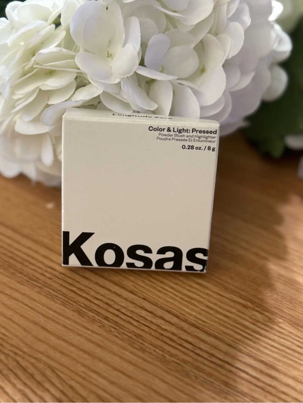 Kosas Compact Makeup Powder Blush highlighter Longitude Zero iconic pink rose